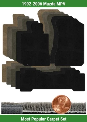 Juego de alfombrillas Lloyd Custom Ultimat para Mazda MPV 1992-2006 (3 piezas) #W7W Foto 1 de 4