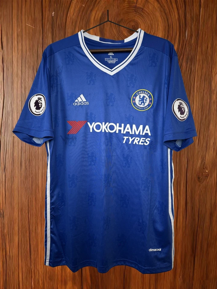 Camiseta local Chelsea 2016-17 - Temporada de campeones de la Premier League - Eden Hazard #10 Foto 1 de 4