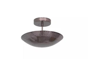 3 Light Stilnovo Pendent Chandelier Flushmount Mid Century Ceiling Lamp Fixture - Picture 1 of 7
