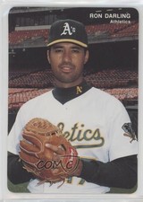1993 Mother's Cookies Oakland Athletics Stadium Giveaway Ron Darling #12