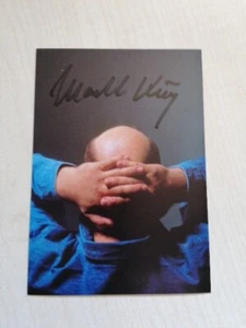 MANFRED KRUG - TATORT - ORIG. AUTOGRAMMKARTE - SIGNED! - Bild 1 von 1