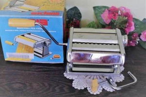 Pasta Maker Machine Model 150 Ampia Brevettata Marcato Italy Stainless - Picture 1 of 6