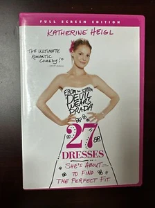 27 Dresses (DVD, 2008, Full Frame) - Picture 1 of 2