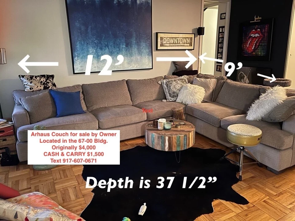 Arhaus couch for sale in excellent condition  - Image 1 of 1