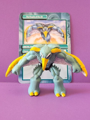 GORMITI Noctis, The Lord Of The Skies 2.5" Action Figure w/ Card Playmates Cover