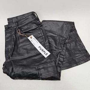 Lila Marken Style Nr. P004 Coated Cargo Slim Fit Flare 32x33 Button Fly - Bild 1 von 24