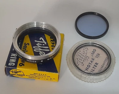 TIFFEN 40.5MM SCREW IN SERIES VI 6 FILTER HOLDER ADAPTER WITH  SERIES 6 FILTERS. - Image 1 of 4