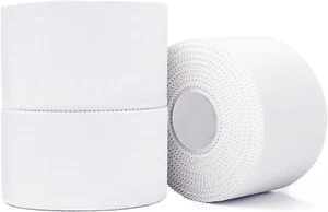 3 Rotoli Tape Sportivo Anelastico, Ipoallergenico Bendaggio Funzionale 3,8Cmx10M - Foto 1 di 7
