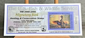 Mint #RW67A 2000 - 2001 US Federal Duck Stamp Purchased from Post Office - Picture 1 of 6