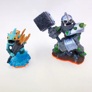 Skylanders Giants Crusher & Gill Grunt Figures Orange Base Activision 2012 Lot - Picture 1 of 12