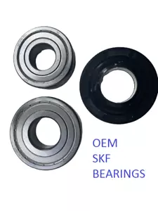 MIELE WASHING MACHINE GENUINE SKF DRUM BEARINGS & SEAL KIT FITS 100'S MODELS - Picture 1 of 3