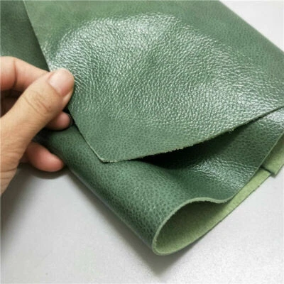 DIY Genuine Real Leather Fabric Soft Scrap Hide Cut Upholstery Craft Material - Image 1 of 4