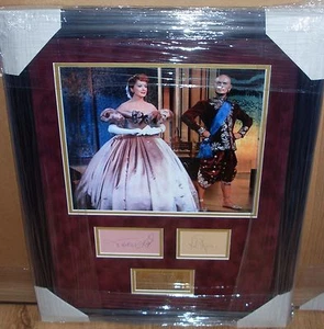 Deborah Kerr and Yul Brynner King and I Signed Montage AFTAL - Picture 1 of 1