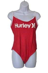 HURLEY SWIM ONE PIECE BATHING SUIT WOMEN'S red SIZE 1X - Picture 1 of 6