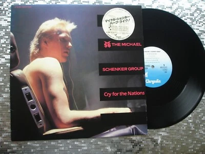 Michael Schenker Group ~ Cry For The Nations ~ Japanese Maxi Single LP WWS-41003 - Image 1 of 4