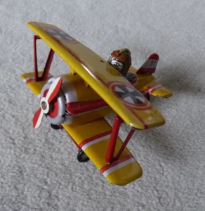 Blech Metall Modell ZZ - Doppeldecker 7 cm - Picture 1 of 6
