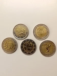 Lot of Olympic Games commemorative euro coins - Picture 1 of 11