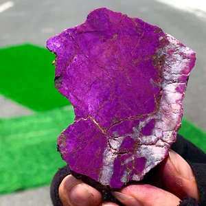 61G Namibia Natural Metallic Dark Purple Purpurite Piece Rough Rare Specimen - Picture 1 of 18