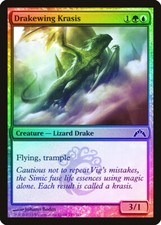 Drakewing Krasis FOIL Gatecrash NM Blue Green Common MAGIC MTG CARD ABUGames