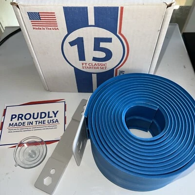 Blu Track Classic 15 Ft Starter Set Highly flexible, portable 15 Ft coil  2-lane - Image 1 of 4