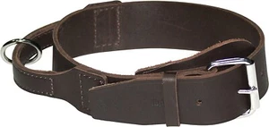 Halsband aus Weichem Leder mit Griff Speziell für Schäfer Rasse Hund - Bild 1 von 4