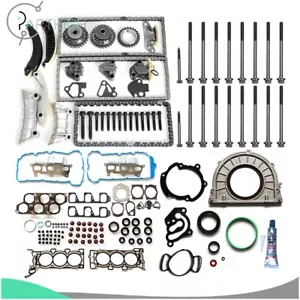 Full Gasket Set Timing Chain Bolts 2007 For 3.6L Suzuki XL-7 Luxury - Picture 1 of 24