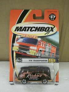 MATTEL MATCHBOX- 96350 VW TRANSPORTER- NEW ON CARD- L30 - Picture 1 of 1
