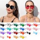 Protection Heart Sunglasses for Women Clout Goggle Heart-Shaped Sunglasses