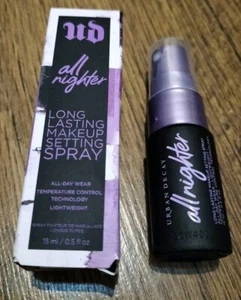 Genuine Urban Decay All Nighter Setting Spray 15ml Travel Size - New In Box - Picture 1 of 4