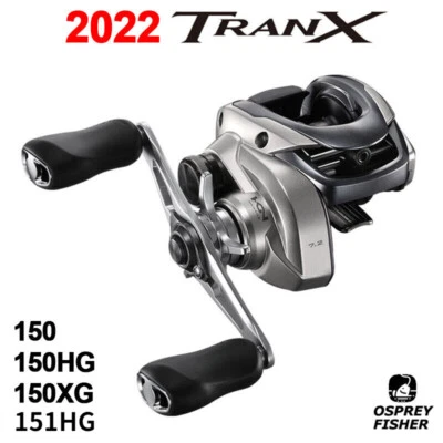 2022 Shimano Tranx 150 Baitcasting Fishing Reel 3/1BB Saltwater Casting Reel - Image 1 of 4