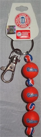 Pine Sports Florida Gators Handmade Clay Beaded Keychain Cover