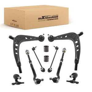 Set of 10 Front Suspension Control Arm Kit For BMW 325xi 330xi E46 2.5L 3.0L - Foto 1 di 15