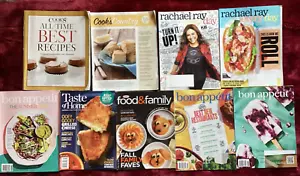 Cooks Illustrated Rachael Ray Bon Appetit Lot Of 9 Magazine 2018 -2022 - Picture 1 of 7