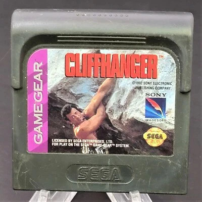 Cliffhanger (Sega Game Gear, 1992) Cartidge Only - Image 1 of 2