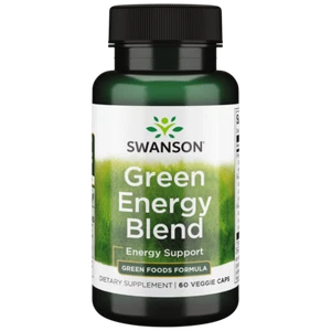 Swanson Green Energy Blend 60 Veggie Capsules - Picture 1 of 6
