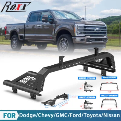 Barra antivuelco portaequipajes de plataforma delantera de tamaño completo para Ford F-250/350 2017 2018 2019 2020-ahora Foto 1 de 4