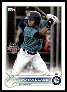 2022 Topps Pro Debut #PD-138 Jonatan Clase ACL Mariners