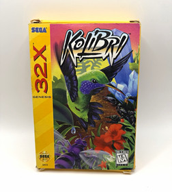 Kolibri Sega 32X CIB Complete In Box w/ Manual & Catalog - TESTED & WORKING