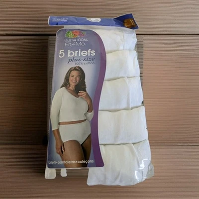 Fruit Of The Loom Fit For Me Talla Plus 11 Mujer Pack 5 100% Algodón Foto 1 de 4