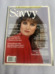 Savvy Magazine August 1981 Arrelle von Hurter - Foto 1 di 5