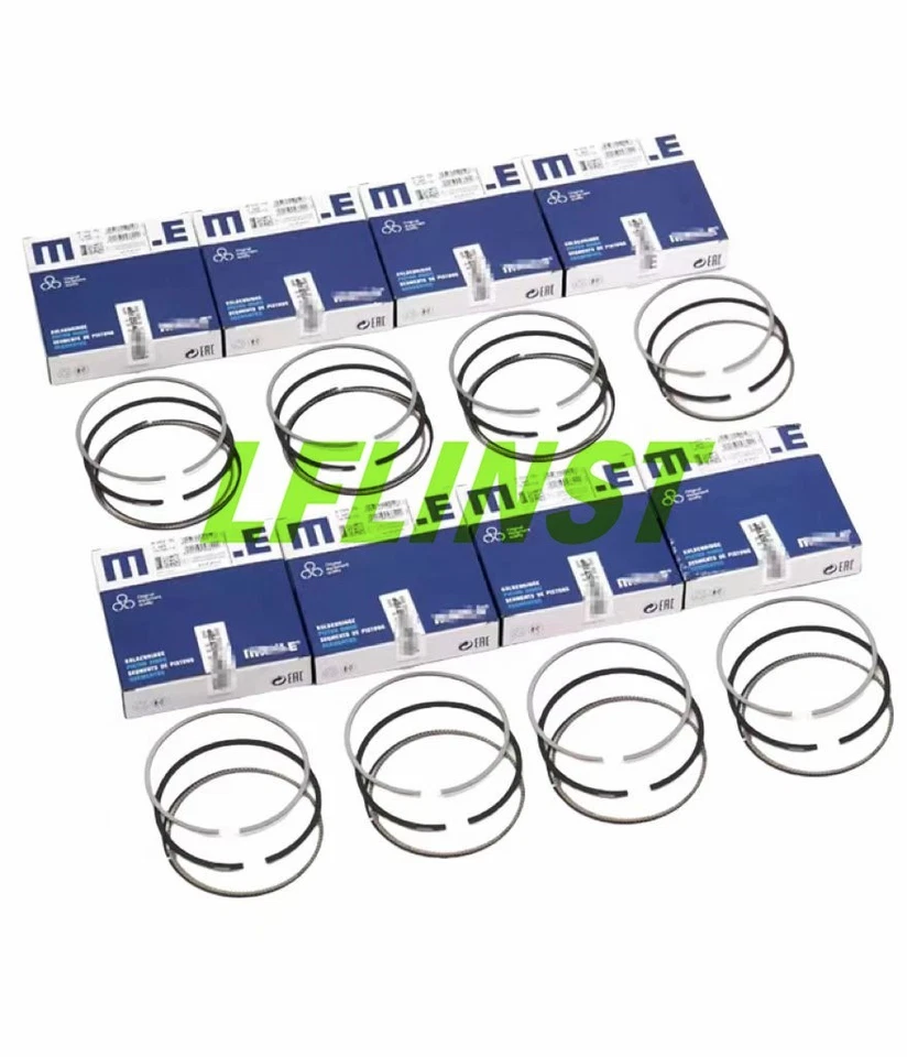 Juego de 8 anillos de pistón Φ89,9 mm para Mercedes-Benz CLK430 W163 E430 S430 4,3 L M113 V8 Foto 1 de 4