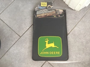 John Deere Made In USA Rubber Mud Flaps (1pair) 12"x18"x1/4" *New Not NOS* - Picture 1 of 1