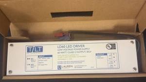 Tilt Lighting LD60 Led Driver New In Box Low Voltage Power Supply Genuine Part - Picture 1 of 2