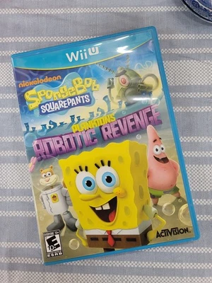 SpongeBob SquarePants: Plankton's Robotic Revenge (Nintendo Wii U, 2013) WiiU - Image 1 of 3