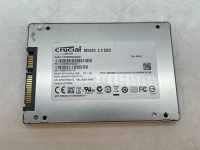 Crucial MX200 CT250MX200SSD1 250GB 2.5" SATA Internal SSD GRADE A FREE S/H - Image 1 of 3