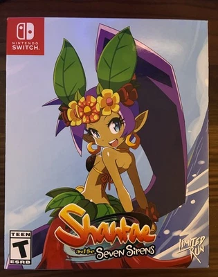 Shantae And The Seven Sirens Collectors Edition Nintendo Switch LRG #72**read** - Image 1 of 4