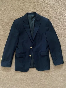 Chaps Boys Navy Blazer Sz 12 REG - Picture 1 of 4