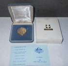 1984 One 1 Dollar $1 Coin Australia Proof First Year of Issue In Case with cert