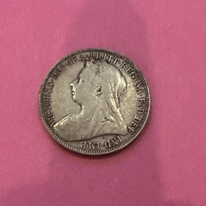 1901 One Florin Two Shillings Great Britain - Bild 1 von 2