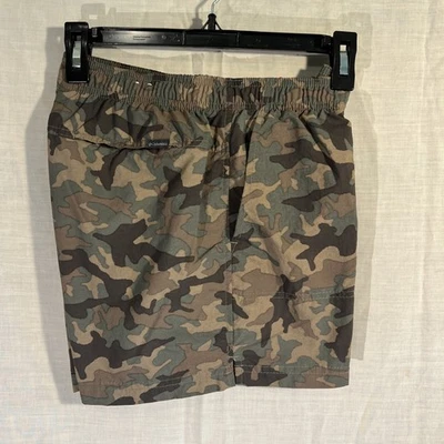 Pantalones cortos Columbia de nailon camuflados pequeños para mujer Foto 1 de 4
